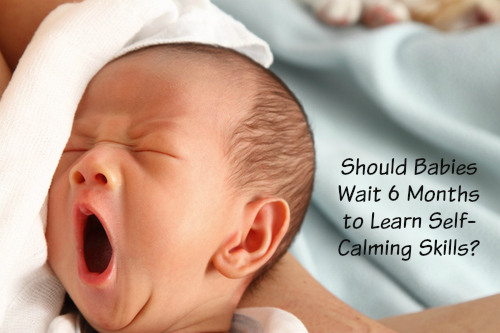 Should Babies Wait Six Months to Learn Self Calming Skills?